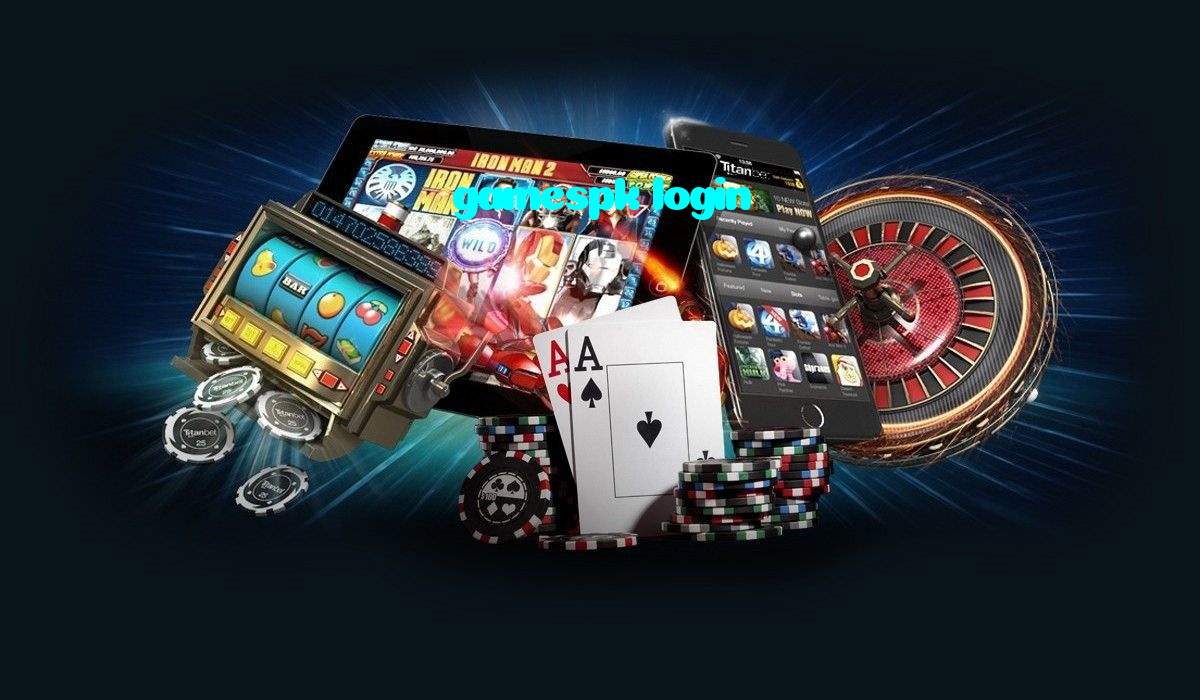 gamespk login casino presented on mobile device in Pakistan with slots and live games